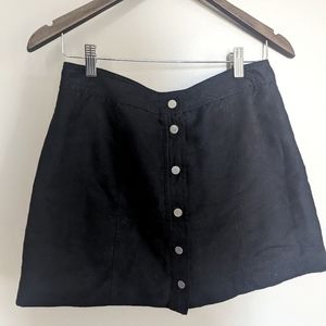 H&M black skirt size 8
